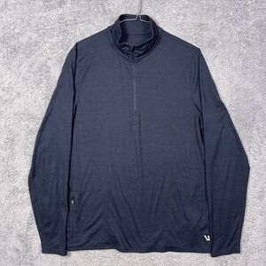 Vuori Ease Performance Half Zip 2.0 Men M Pullover Golf Jacket V221 Stretch Wick